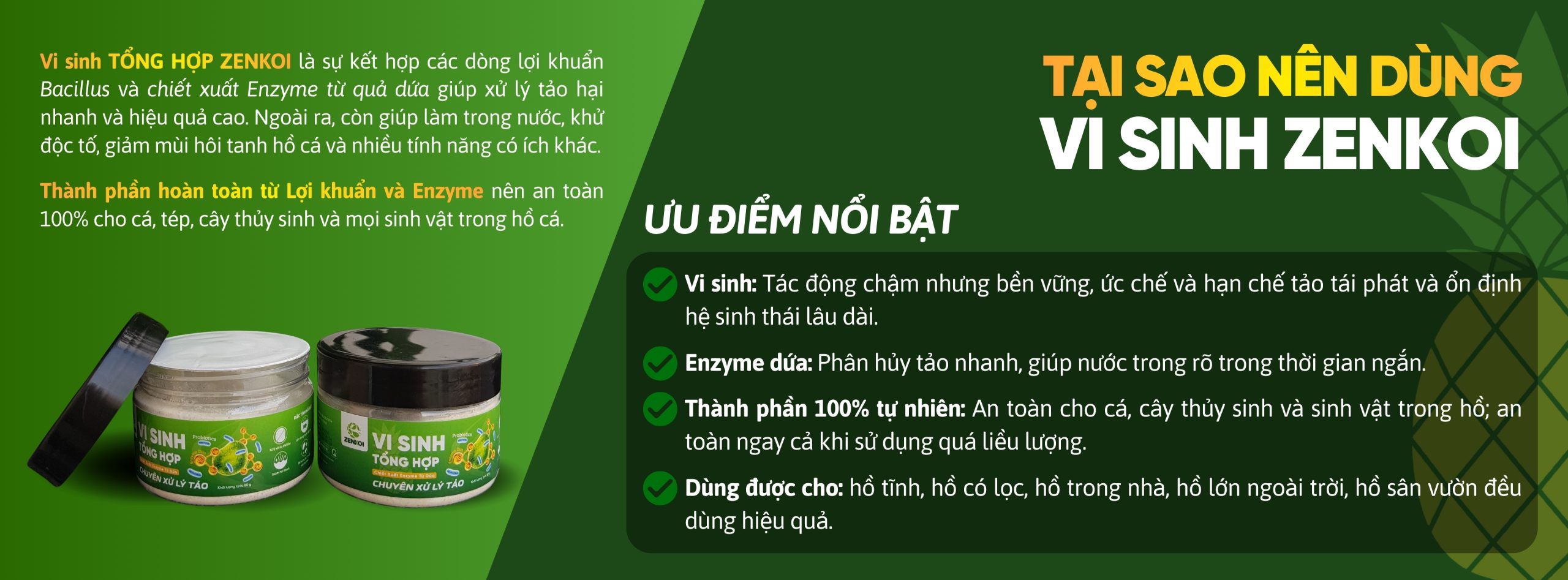 VI SINH TỔNG HỢP ZENKOI