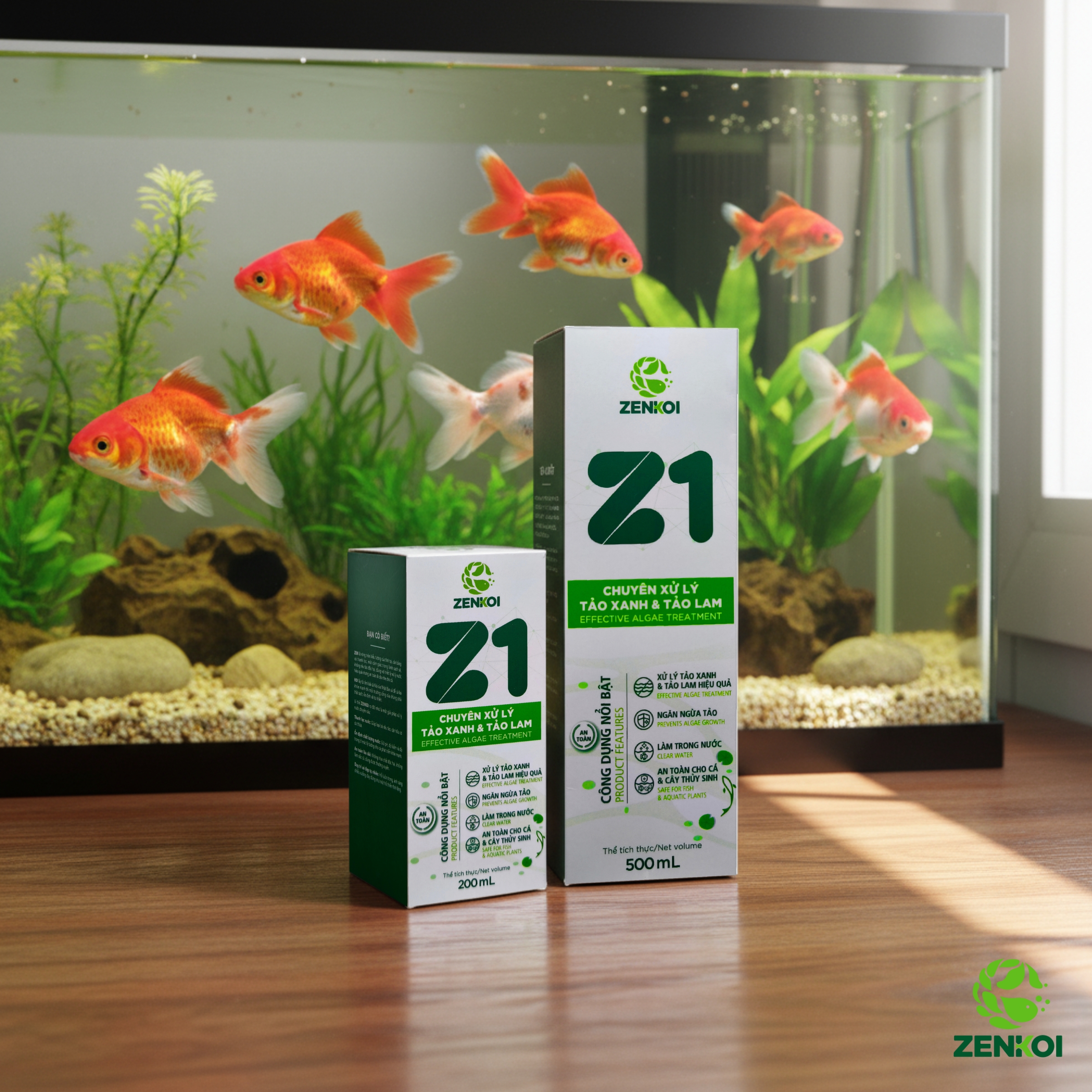 xử lý tảo z1 của zenkoi