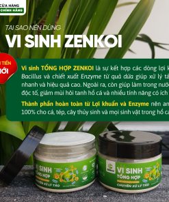 VI SINH TỔNG HỢP ZENKOI CHO CÁ